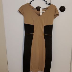 NY&Co stretch Midi dress w/ zippers